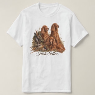Camiseta Setter Irlandés ,Arte