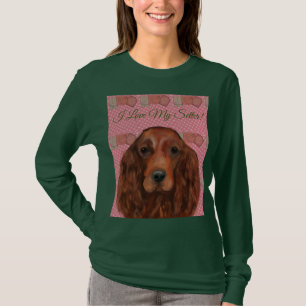 Camiseta Setter rojo irlandés