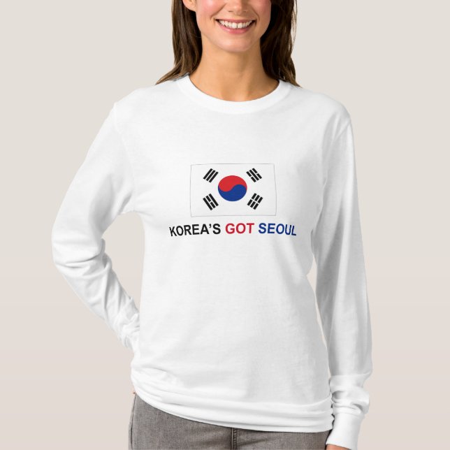 Camiseta Seul conseguida de Corea (Anverso)