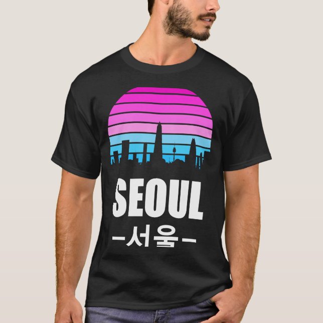 Camiseta Seúl Corea del Sur surcoreano Kpop (Anverso)