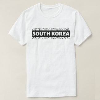 Camiseta Seúl de Corea del Sur vibra ropa de calle Minimali