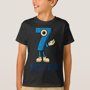 Camiseta Seven Brainrot 67 Seis Siete 6 7 Meme Personalizad
