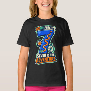 Camiseta Seven es el cumpleaños de la aventura