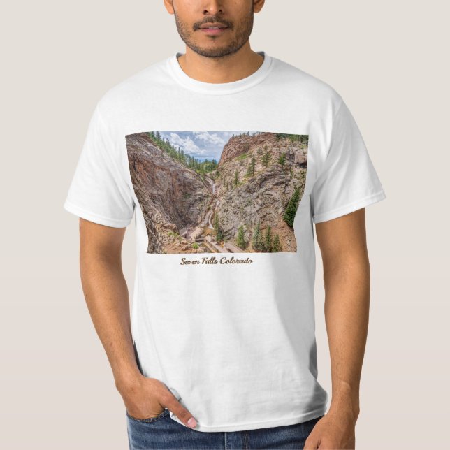 Camiseta Seven Falls Colorado T-Shirt (Anverso)