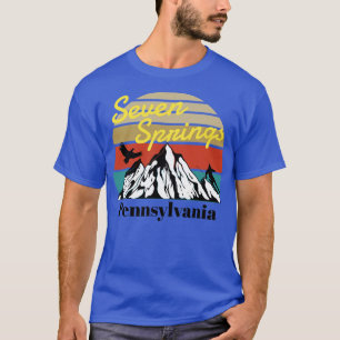 Camiseta Seven Springs ski Pennsylvania 1