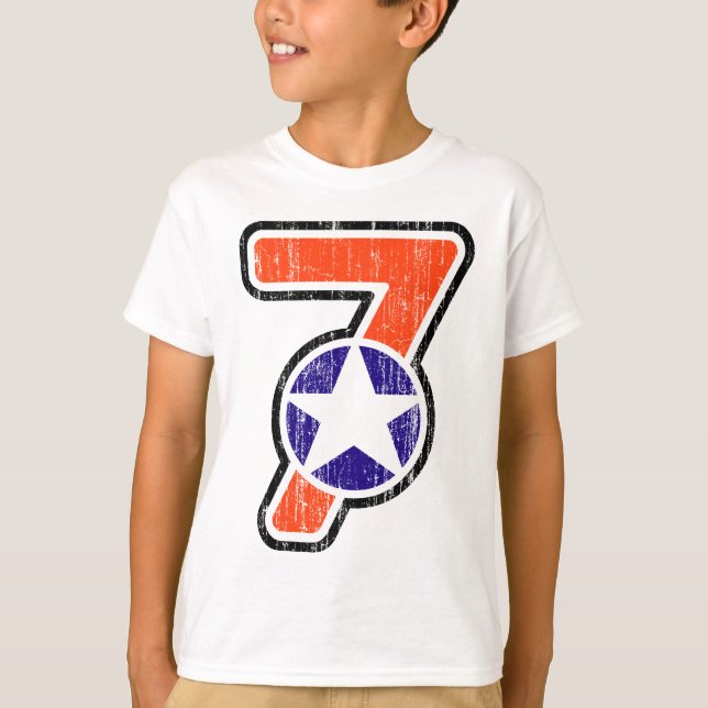 Camiseta SEVEN STAR B (vintage) (Anverso)