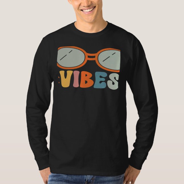 Camiseta Seventh Grade Vibes 7th Grade Students Parents Tea (Anverso)