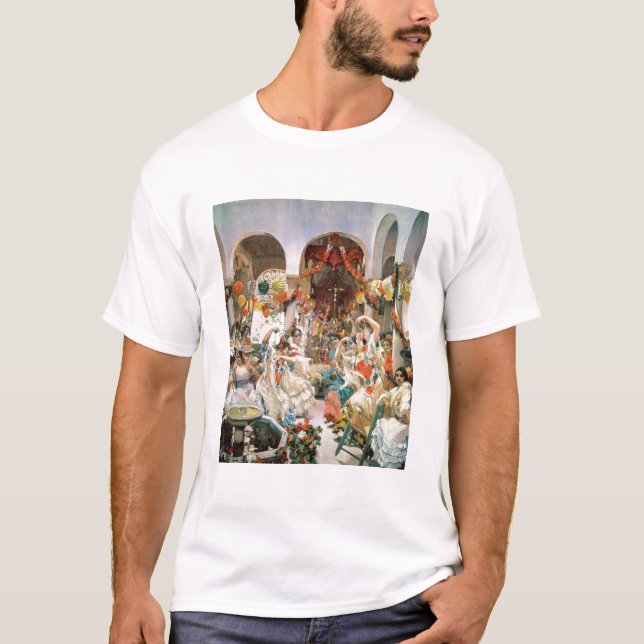 Camiseta Sevilla (aceite en lona) (Anverso)