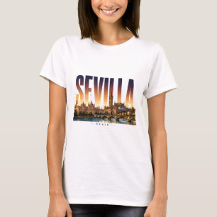 Camiseta Sevilla España Viaje de Exploración Cultural Españ