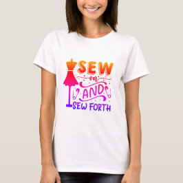 Camiseta Sew and Sew Forth