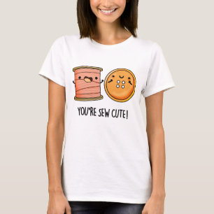 Camiseta Sew Cute Scoser Pun