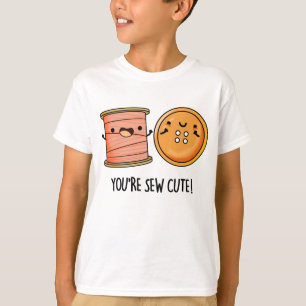 Camiseta Sew Cute Scoser Pun