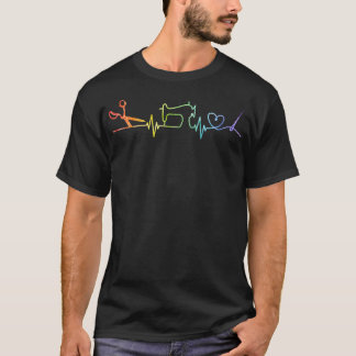 Camiseta Sewing Quilting Machine Quilters Gift For Sewing L