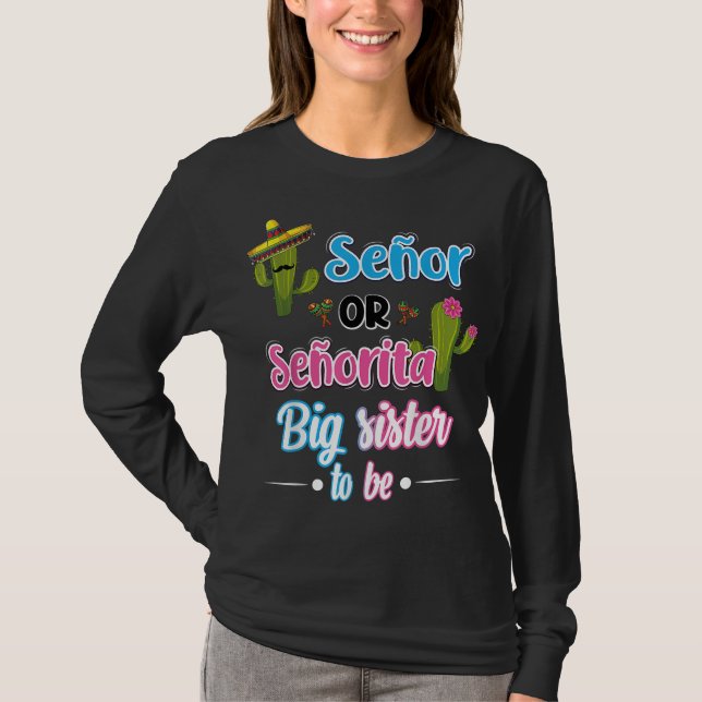 Camiseta Sexo De Fiesta Mexicano Senor O Senorita Gran Herm (Anverso)