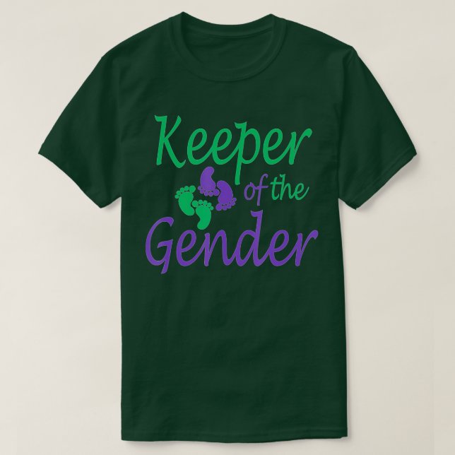 Camiseta Sexo fiesta revela morado y verde - Manejador de t (Diseño del anverso)