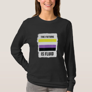 Camiseta Sexo Fluid Enby Genderqueer No Binario