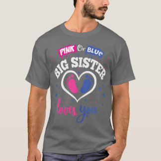 Camiseta Sexo revelan Fiesta ducha rosa o azul gran hermana
