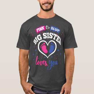 Camiseta Sexo revelan Fiesta ducha rosa o azul gran hermana