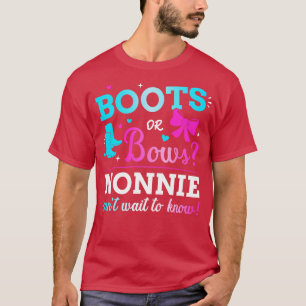 Camiseta Sexo revelar botas o arcos no coinciden con el beb