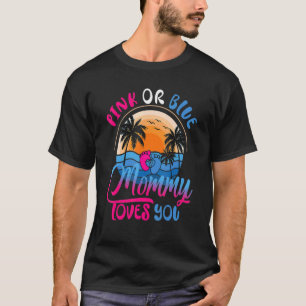 Camiseta Sexo Revelar Fiesta Ducha Amor De Mami Rosa O Azul