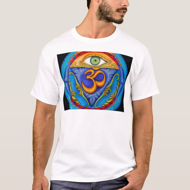 Camiseta Sexto chakra, tercer ojo (Anverso)