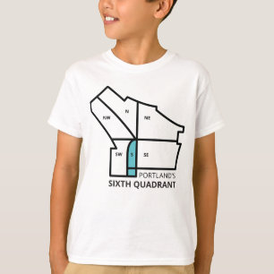 Camiseta Sexto cuadrante de Portland