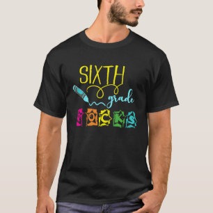Camiseta Sexto curso vuelve a la escuela 2021 2022 niño chi