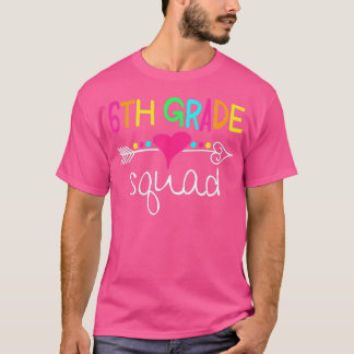 Camiseta Sexto Equipo Estudiantil de Sexto Grado del Sexto 
