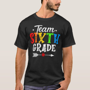Camiseta sexto grado de equipo