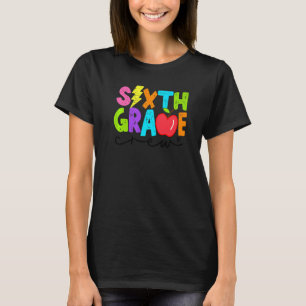 Camiseta Sexto Grado De Equipo De Equipo De Sexto Grado De
