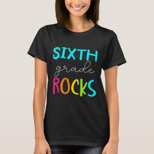 Camiseta Sexto Grado del Equipo de Rocas Sexto Grado Profes
