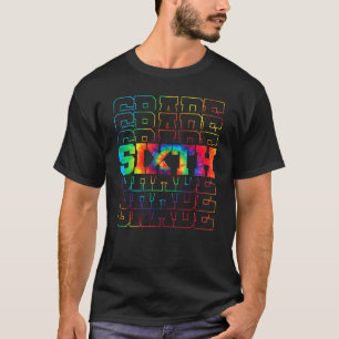 Camiseta Sexto Grado Equipo de tinte de 6° Grado Profesor E
