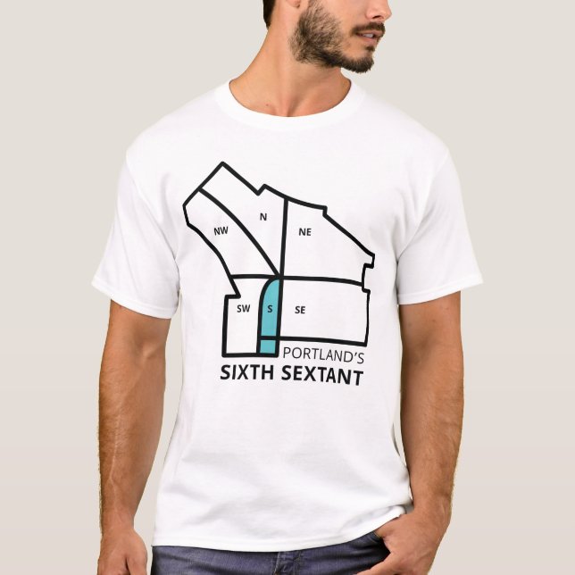 Camiseta Sexto Sextante de Portland (Anverso)