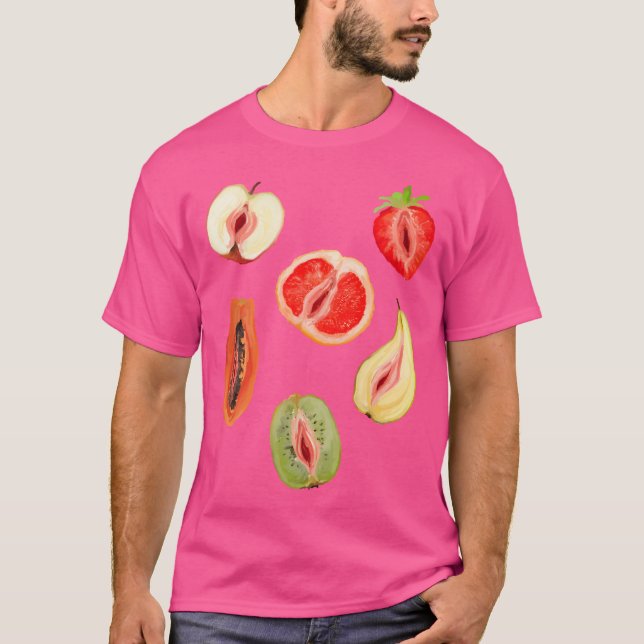 Camiseta Sexy Vagina Fruits (Anverso)