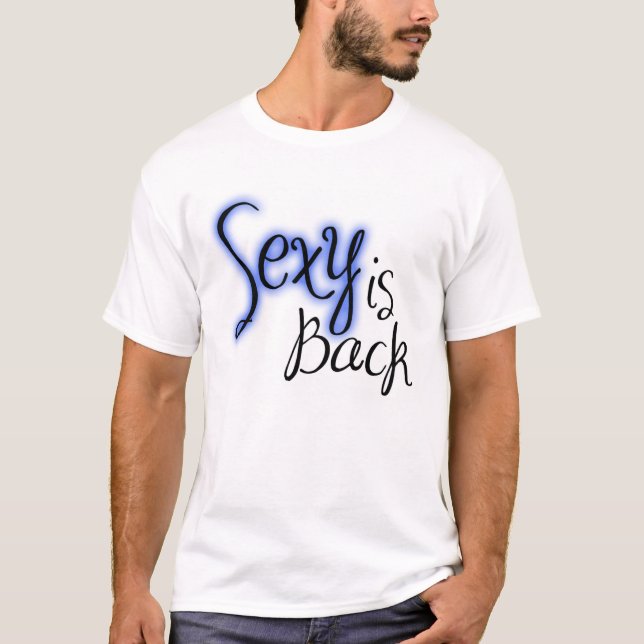 Camiseta sexyisback_blue (Anverso)