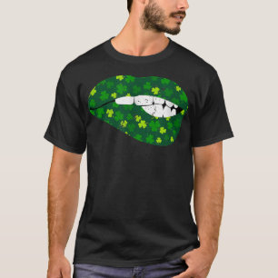 Camiseta Sey Irish Shamrock Kiss Ireland Clover St Patricks