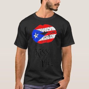 Camiseta Sey Pout Lip Lipstick Lover Puerto Rico Lips Kiss