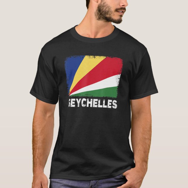 Camiseta Seychelles Flag  Support Seychellois People Women  (Anverso)