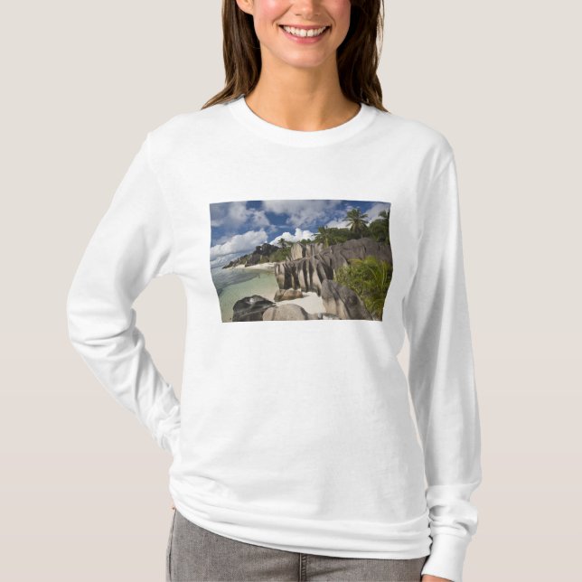 Camiseta Seychelles, isla de La Digue, L'Union Estate (Anverso)
