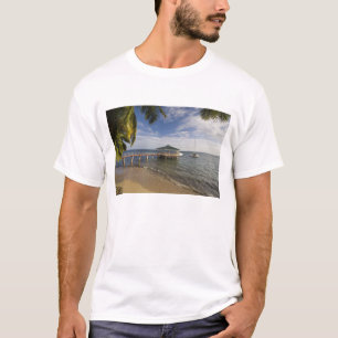 Camiseta Seychelles, isla de Praslin, Anse Bois de Rose,