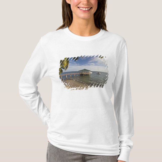 Camiseta Seychelles, Isla de Praslin, Anse Bois de Rose, (Anverso)