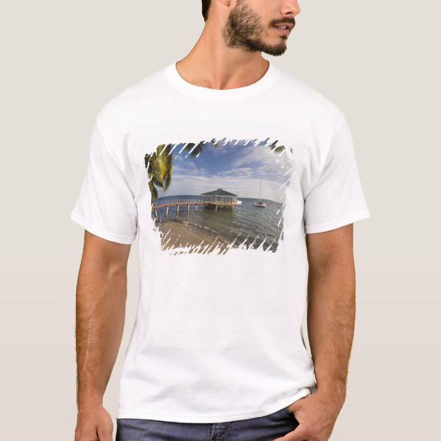 Camiseta Seychelles, Isla de Praslin, Anse Bois de Rose, (Anverso)