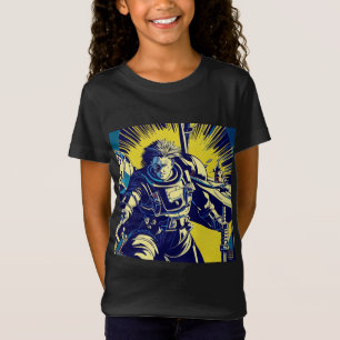 Camiseta SF - Anime Hero Woodcut 1