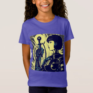 Camiseta SF - Anime Hero Woodcut 3