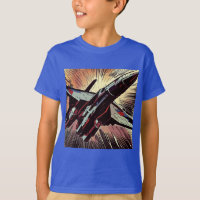SF - Anime Starfighter Woodcut 2