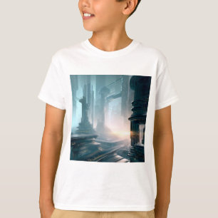 Camiseta SF Ciudad futurista 4