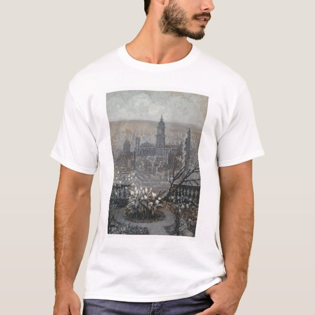 Camiseta SF después del terremoto 1906 y del fuego (1190) (Anverso)