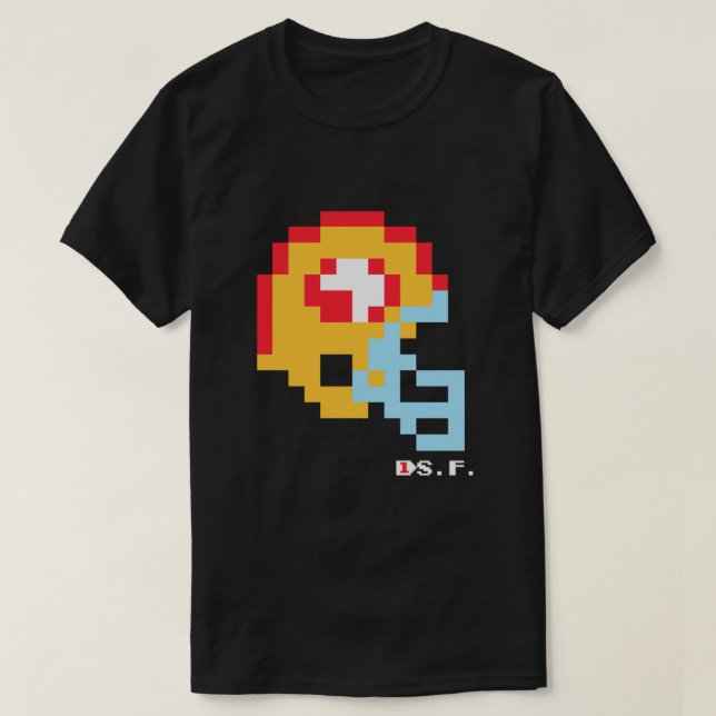 Camiseta SF Helmet - Tecmo Bowl Essential (Diseño del anverso)