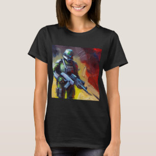 Camiseta SF - Héroe militar 2