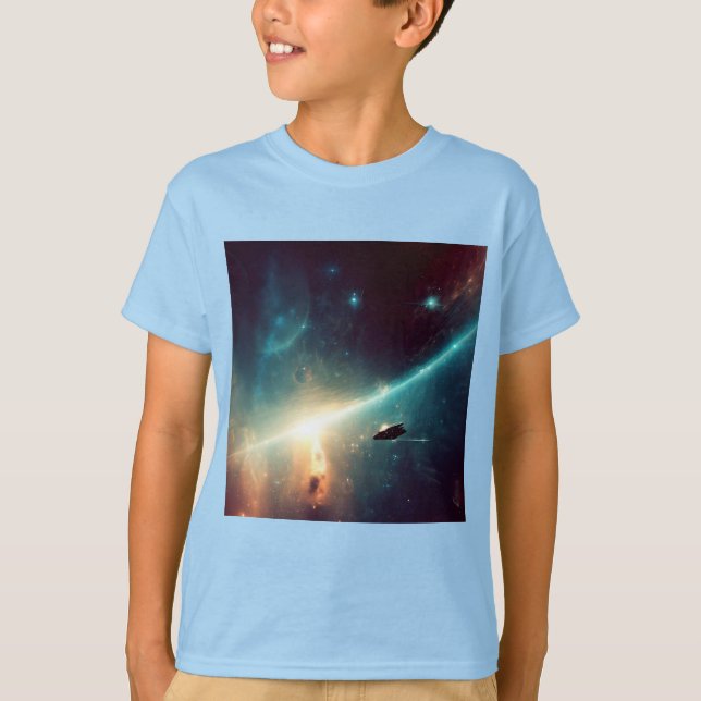 Camiseta SF - Opera espacial 2 (Anverso)